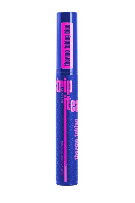 Тушь "Strip it Easy Thermo Tubing" RELOUIS  объемная СИНЯЯ 9 г