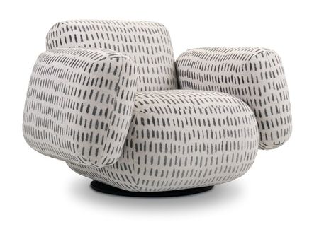 Кресло поворотное divanru Я не минималист Touch Grey 54990₽