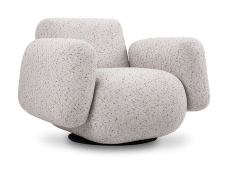 Кресло поворотное divanru Я не минималист Букле Серый 54990₽