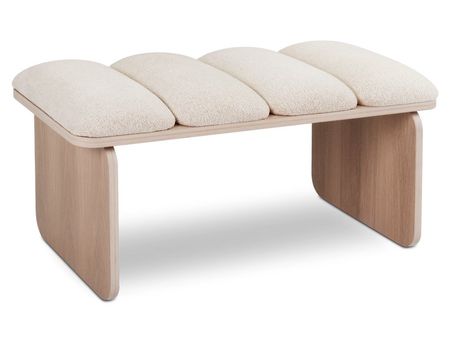 Банкетка divanru Хоши Шенилл Молочный 13990₽