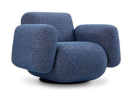 Кресло поворотное divanru Я не минималист Boucle Saphire 54990₽