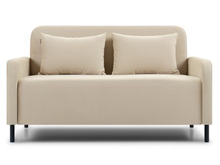 Диван прямой divanru Филс-Мини 120 Велюр Бежевый 28990₽
