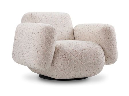 Кресло поворотное divanru Я не минималист Boucle Cream 54990₽