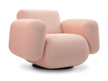 Кресло поворотное divanru Я не минималист Mesh Pink 59990₽