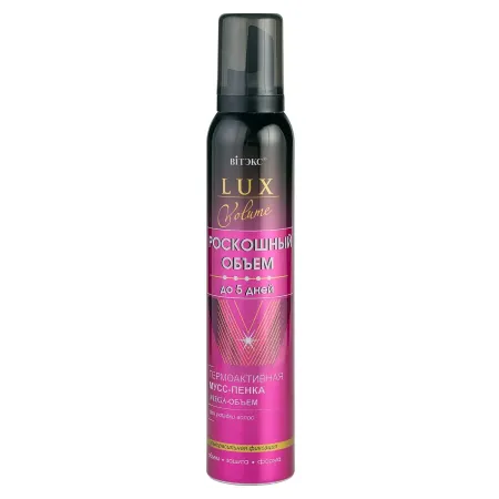 Мусс-пенка для укладки волос LUX
