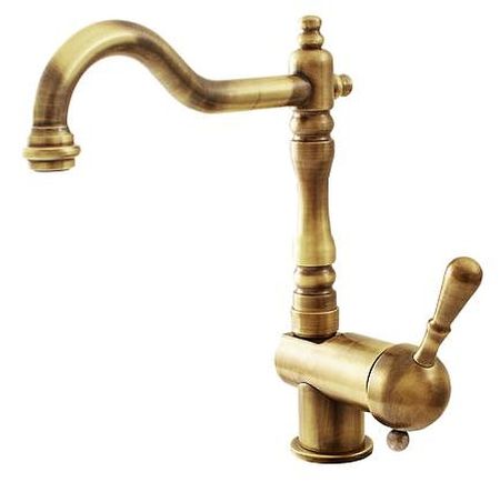 Смеситель для кухни Rav Slezak Labe Mosaz L40858SM L00858SM Бронза 20592₽