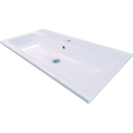 Раковина Marka One Mix 90 Polytitan У76182 Белая