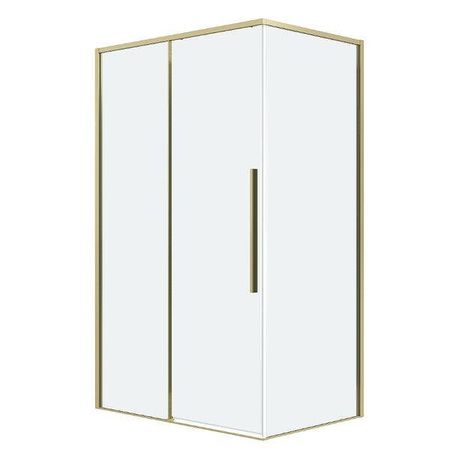 Душевой уголок Grossman Galaxy 140x100 120K330114103200 профиль Золото сатин стекло прозрачное 50200₽