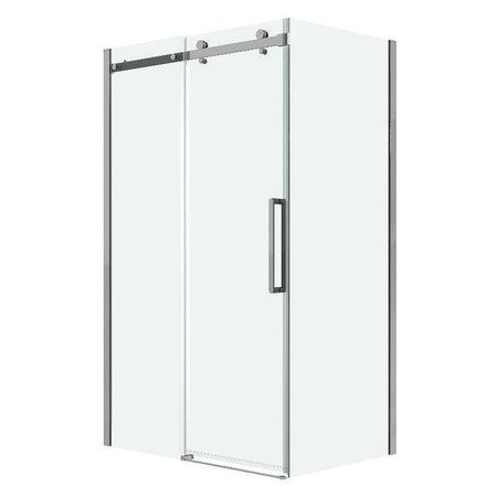 Душевой уголок Grossman Classic 160x70 120K330416701000 профиль Хром стекло прозрачное 50100₽