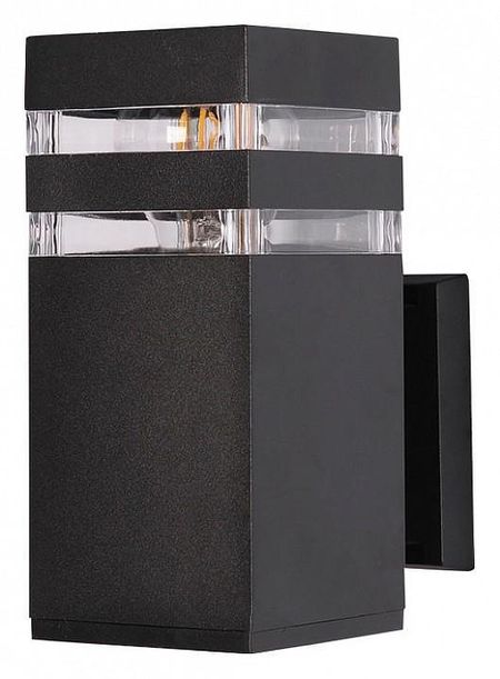 Светильник на штанге Artelamp Heather A4413AL-1BK цвет плафонаподвески Прозрачный Хром цвет арматуры Черный 2170₽