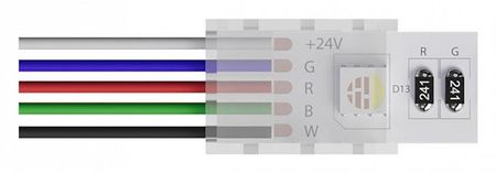 Соединитель с проводом универсальный Artelamp STRIP-ACCESSORIES A30-12-RGBW IP 20 660₽