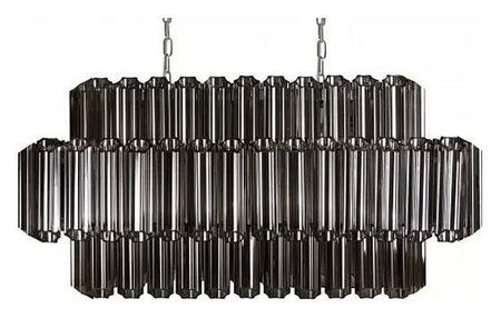 Люстра iLamp Destiny MD0267-14A цвет плафона/подвески Дымчатый, цвет арматуры Хром