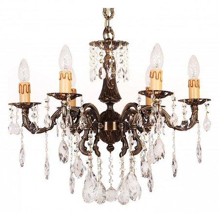 Люстра Doge Luce 50802 50802 цвет плафона/подвески Прозрачный, цвет арматуры Бронза