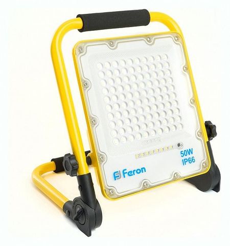 Наземный прожектор Feron LL-951 48676 цвет плафона/подвески Желтый, цвет арматуры Желтый