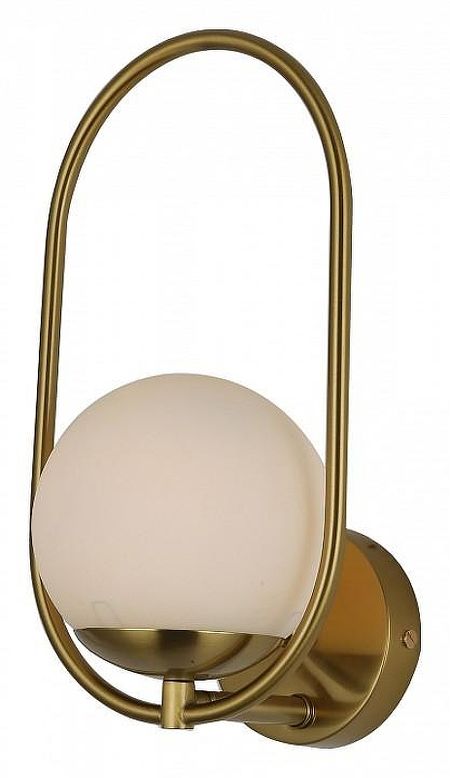 Бра F-promo Mars 2915-1W цвет плафонаподвески Белый цвет арматуры Золото 4900₽