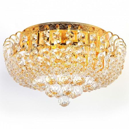 Люстра Doge Luce 702 702PL1-GO цвет плафонаподвески Прозрачный цвет арматуры Золото 78830₽