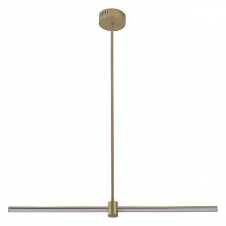 Светильник на штанге F-promo Hanger 4177-1P цвет плафонаподвески Белый Золото цвет арматуры Золото 4000₽