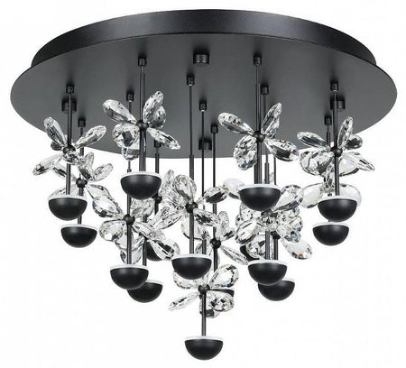 Люстра Eglo PIANOPOLI 2 390302 цвет плафонаподвески Прозрачный Черный цвет арматуры Черный 79000₽