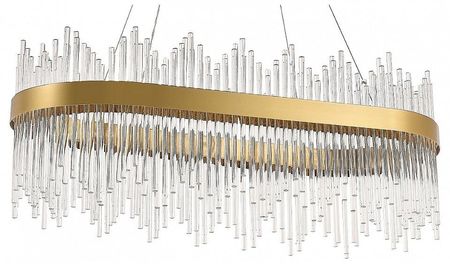 Подвесной светильник Natali Kovaltseva Smart Нимбы LED LAMPS 81264 цвет плафонаподвески Прозрачный цвет арматуры Золото 16162₽
