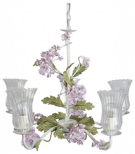 Люстра Abrasax Suzanne SD09575 цвет плафонаподвески Зеленый Прозрачный Розовый цвет арматуры Бежевый 16226₽