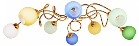 Люстра Doge Luce 111 111P10GO-211 цвет плафонаподвески Разноцветный цвет арматуры Золото 37518₽