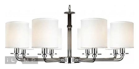 Люстра iLamp Joy RM0038CR цвет плафонаподвески Белый цвет арматуры Хром 44890₽