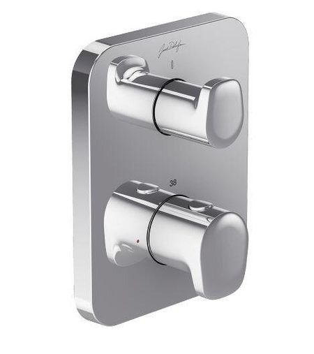 Смеситель для душа Jacob Delafon Hybrid E75385-CP с термостатом цвет Хром 57333₽
