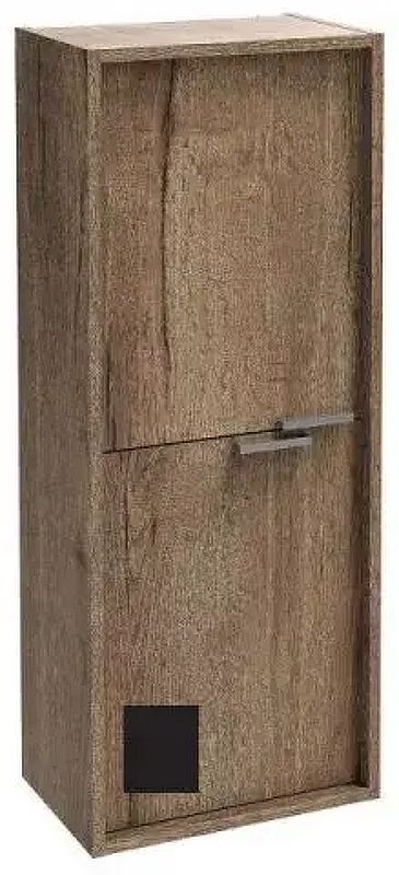 Шкаф пенал Jacob Delafon Vivienne 40 EB1587-E52-S14 подвесной цвет Черный сатин Дуб табак 40499₽