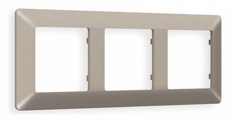 Рамка на 3 поста Ambrella Volt Line AF110363 цвет Бежевый Серый 595₽