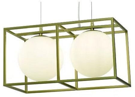 Подвесной светильник iLamp Golden P2484-2 GD цвет плафонаподвески Белый цвет арматуры Золото 13195₽