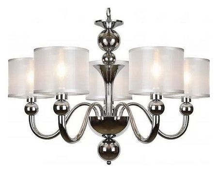 Люстра iLamp Spring RM16905CR цвет плафонаподвески Белый цвет арматуры Хром 28990₽