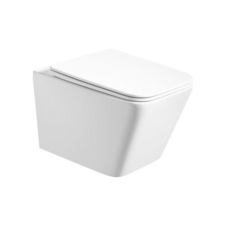 Унитаз Oliveeka OL-5014 подвесной цвет Белый с сиденьем Микролифт 15784₽