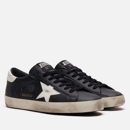 Мужские кроссовки Golden Goose Super-Star Leather Star