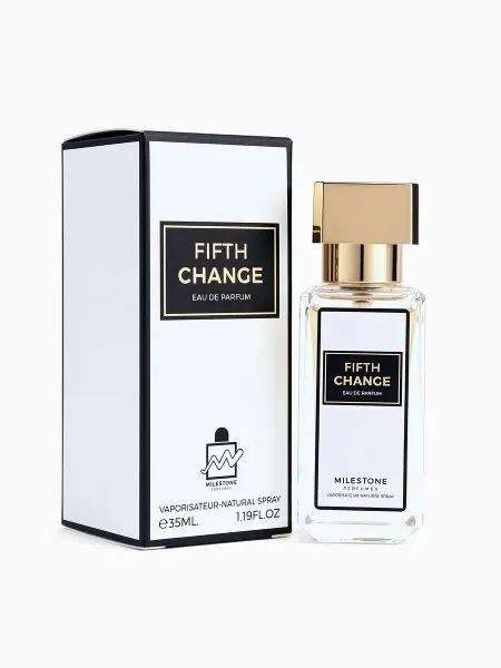 Парфюмерная вода унисекс fifth change, 35 мл (по мотивам chanel n˚5)