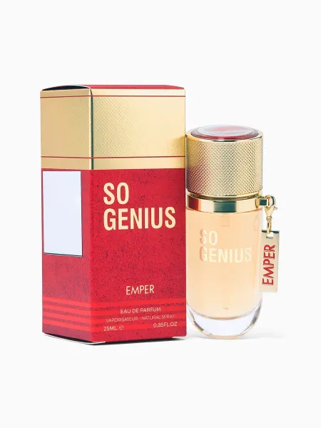Парфюмерная вода женская so genius, 25 мл (по мотивам so scandal! jean paul gaultier)