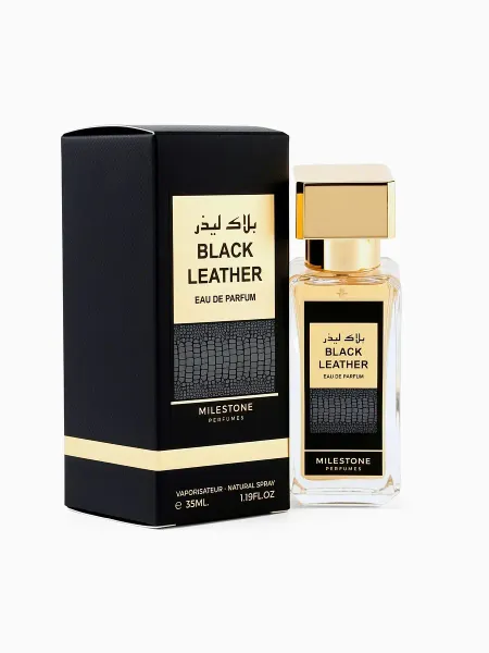 Парфюмерная вода унисекс black leather, 35 мл (по мотивам tom ford black lacquer)