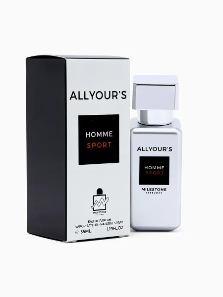 Парфюмерная вода мужская all your's homme sport, 35 мл (мотив allure homme sport chanel)