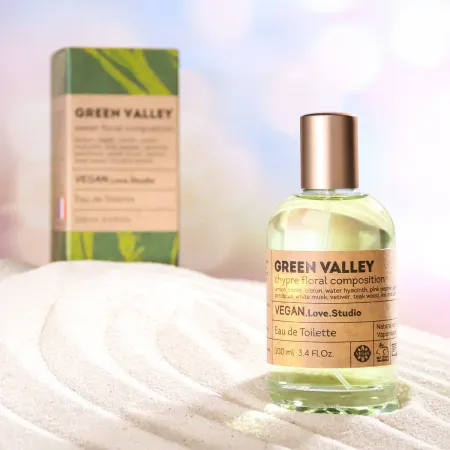 Туалетная вода женская vegan love studio green valley, 100 мл (по мотивам chance eau fraiche (chanel)