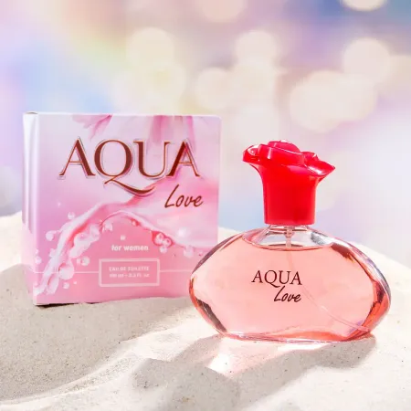 Туалетная вода женская aqua love, 100 мл (по мотивам moon sparkle (escada)