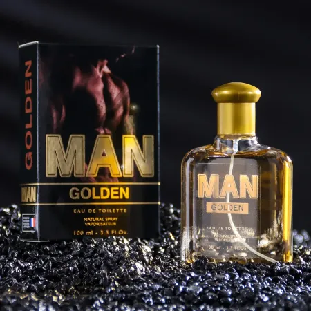 Туалетная вода мужская man golden, 100 мл