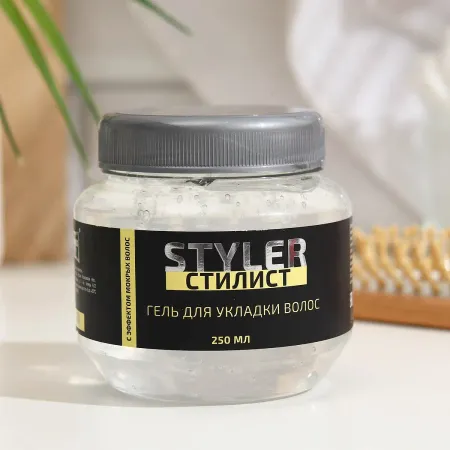 Гель для укладки волос domix styler, с эффектом мокрых волос, 250 мл
