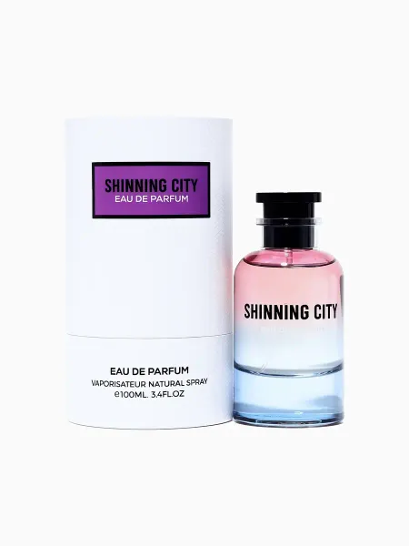 Парфюмерная вода унисекс shinning city, 100 мл