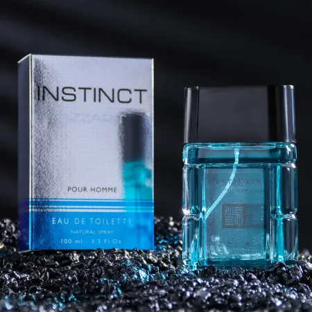 Туалетная вода мужская instinct azzart, 100 мл (по мотивам azzaro chrome (azzaro)