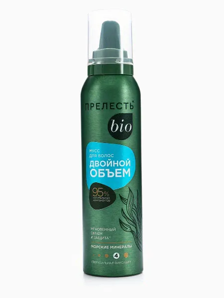Мусс для волос прелесть bio