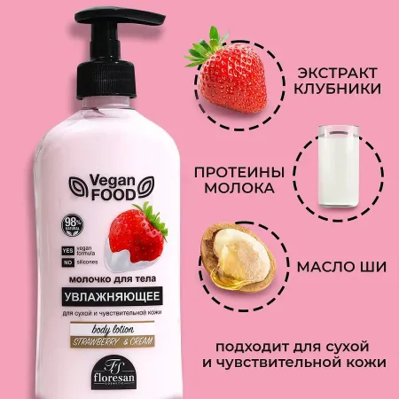 Молочко для тела увлажняющее ,