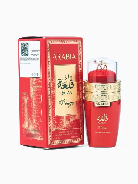 Парфюмерная вода женская arabia qalaa rouge, 25 мл