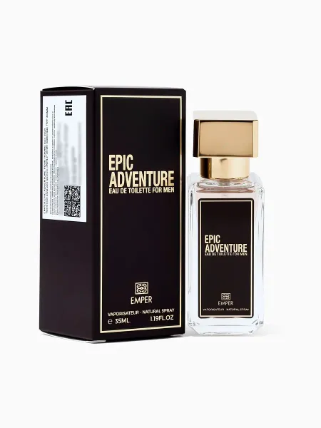 Туалетная вода мужская emper epic adventure, 35 мл (по мотивам emper creation)