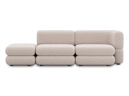 Диван модульный divanru Брера 8 Букле Кремовый 130970₽
