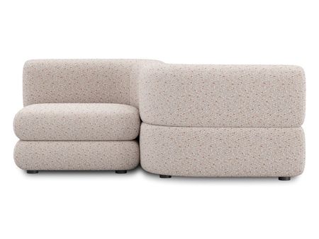 Диван модульный divanru Брера 2 Букле Кремовый 109980₽