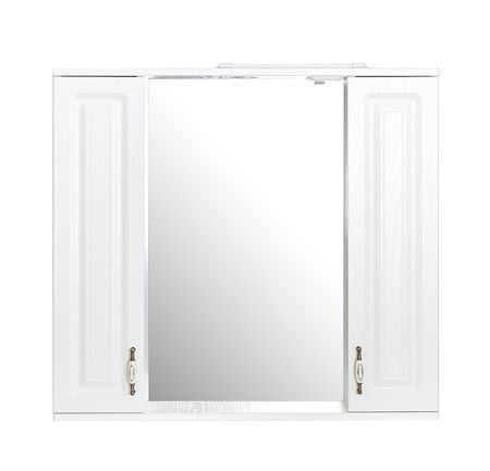 Зеркало со шкафом Stella Polar Кармела 85 SP-00001143 с подсветкой цвет Ольха белая 8864₽